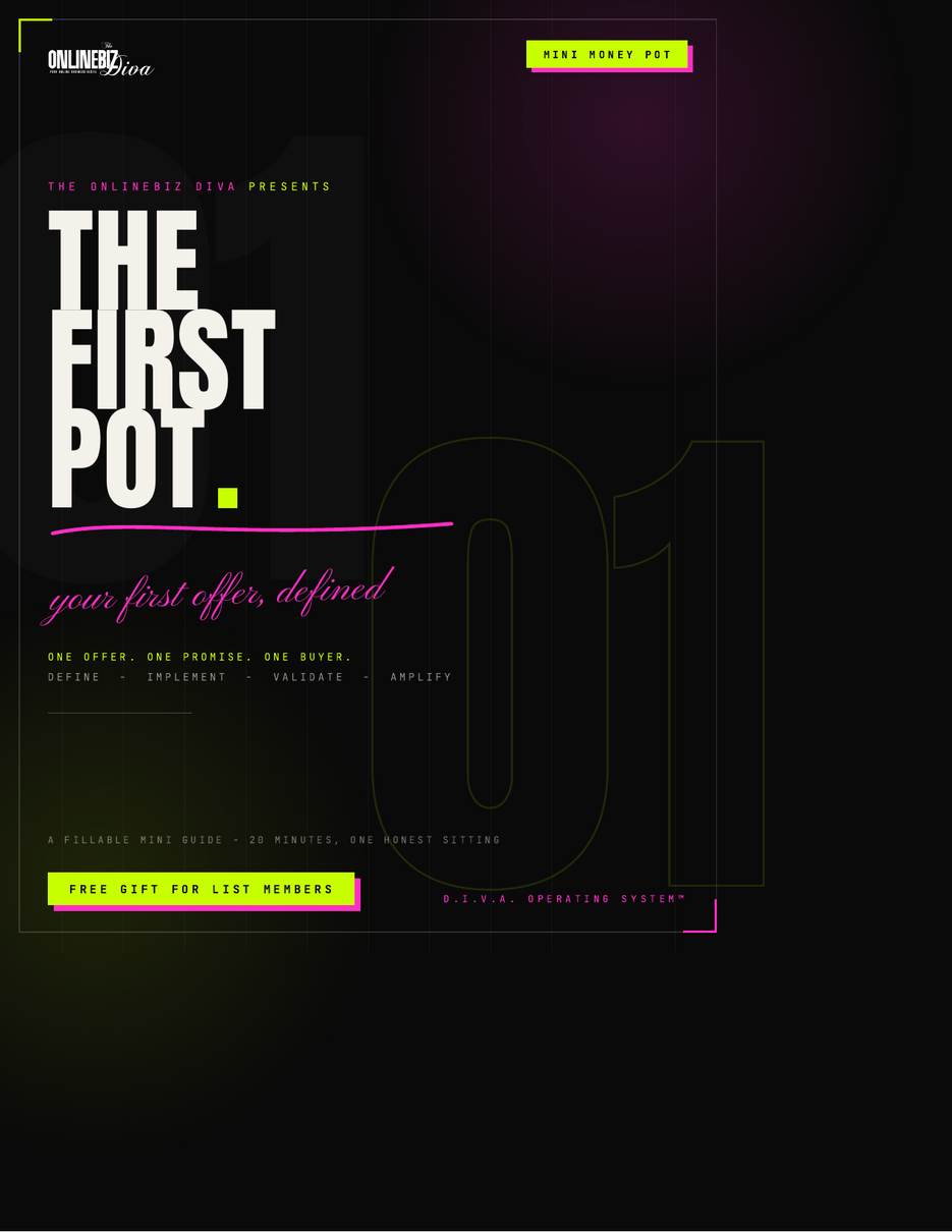 The First Pot workbook cover