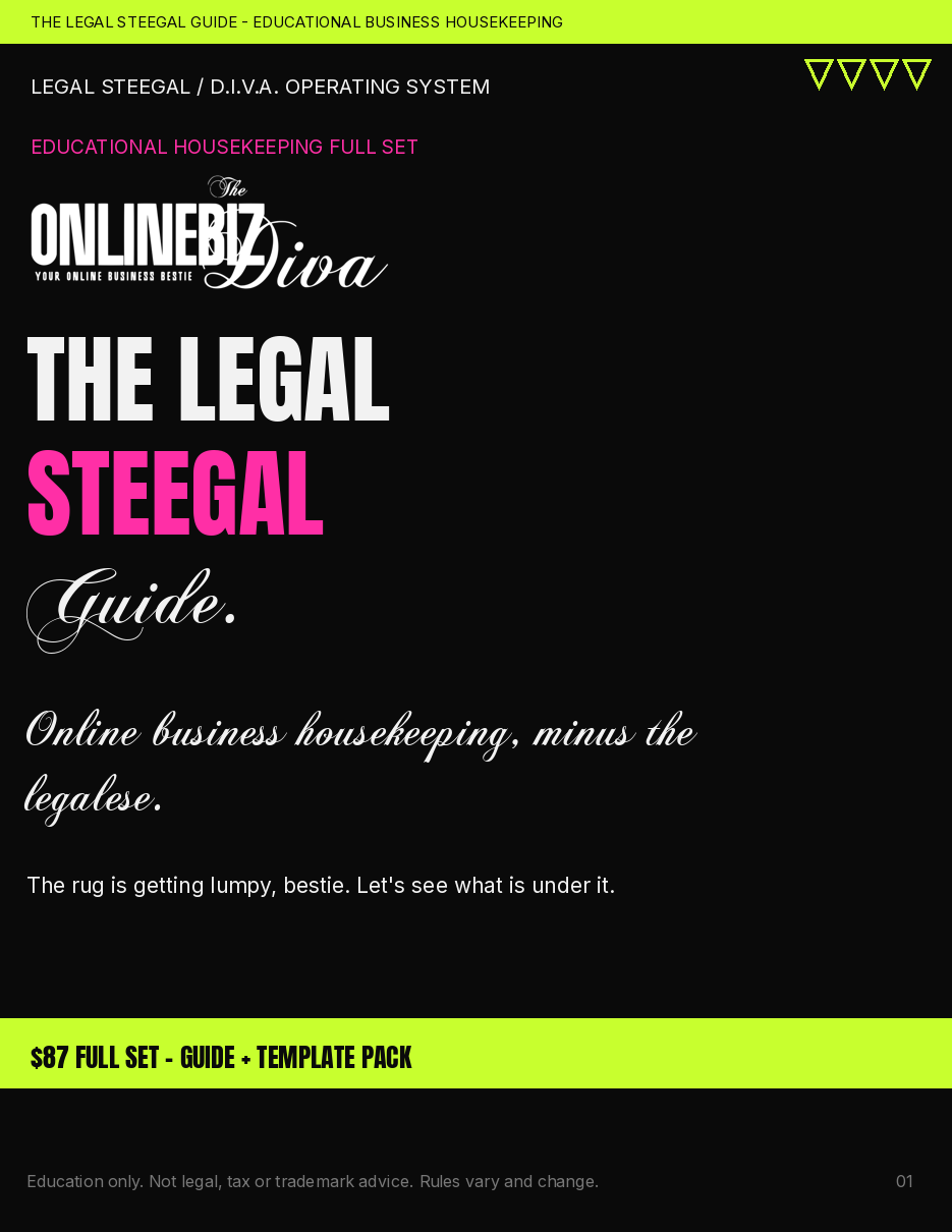 The Legal Steegal Full set cover